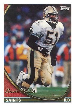 Sam Mills New Orleans Saints 1994 Topps NFL #587